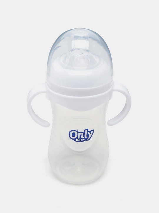 Chaqaloqlar uchun tutqichli butilka, oziqlantirish uchun, 125, 260 ml - 