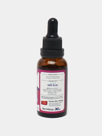 NBT Life yotic suyuq yod tomchisi selen bilan, 30 ml