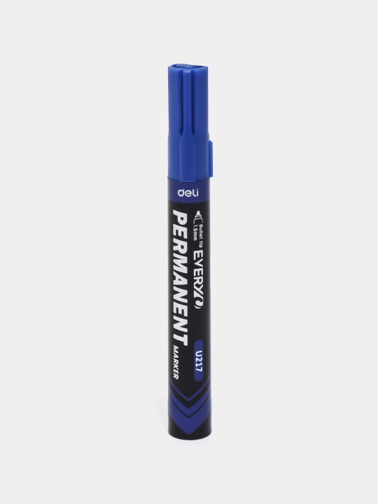 Перманентный маркер Deli EU217-BL, 1.5 мм, BLUE