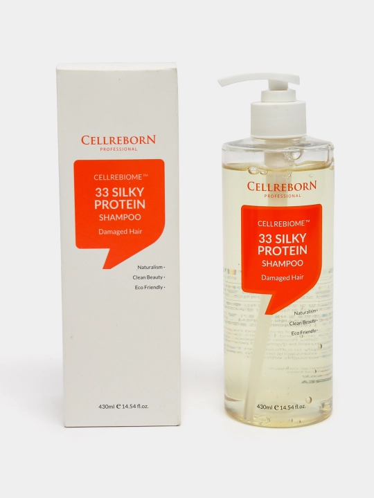 Cellreborn Cellrebiome, shikastlangan sochlar uchun shampun, 430 ml - 