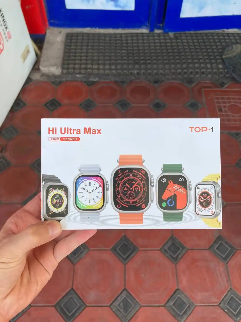 Aqlli soat Smart Watch Hi Ultra Max, 49 mm + 2 tasma