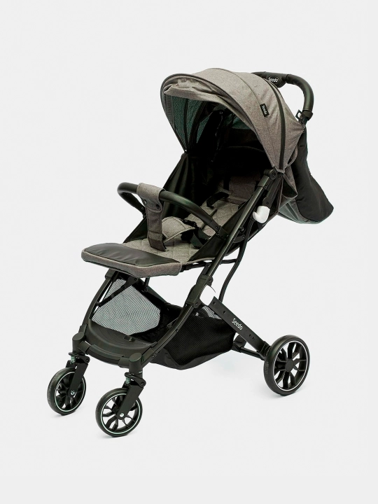 Коляска Seedo Stroller S8, с нижней корзиной и теплосберегающим чехлом