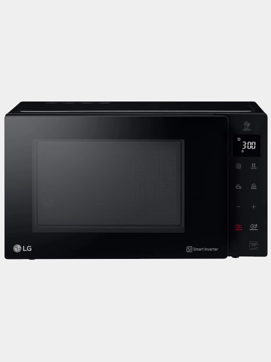 Mikroto‘lqinli pech LG MW23W35GIB, 23 litr, Smart Inverter, sensorli boshqaruv
