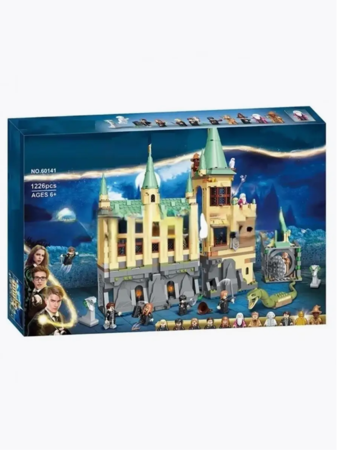 Конструктор Harry Potter, Большой зал Хогвартса, фигурки Гарри Поттер - 