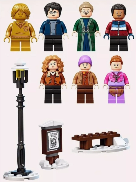 Конструктор Harry Potter, Большой зал Хогвартса, фигурки Гарри Поттер