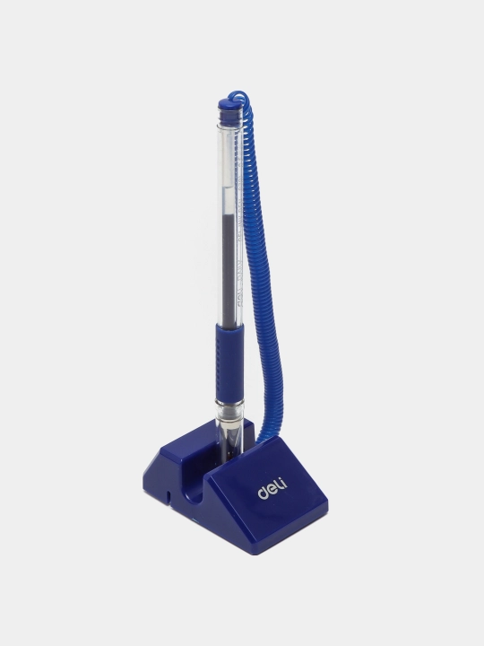 Moviy gelli stol ruchkasi, Deli E6791blue