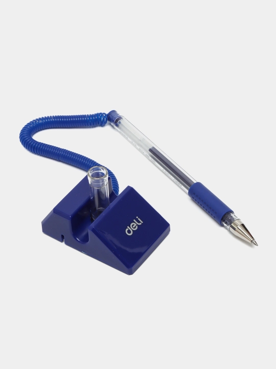 Moviy gelli stol ruchkasi, Deli E6791blue