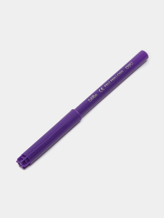 Flomaster yuviladigan Deli EC10000, 12 ranglar