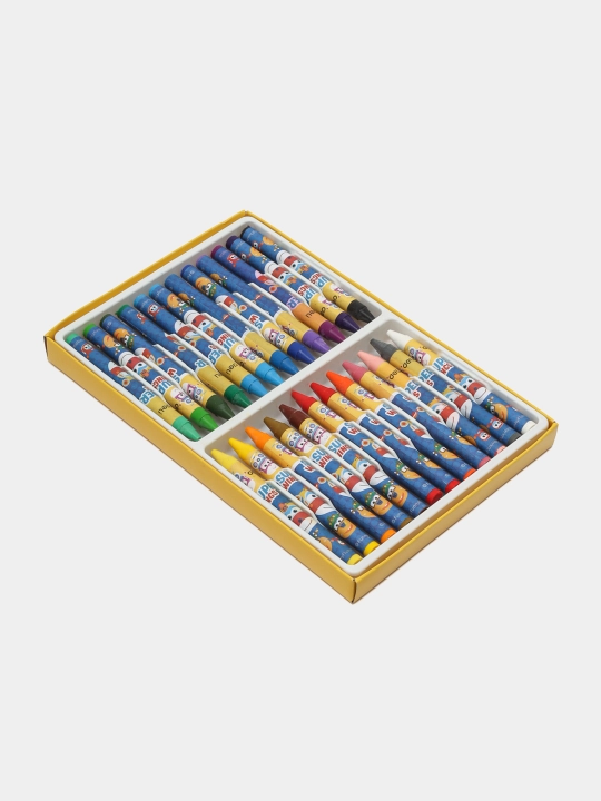Пастелки масляные Deli EC21020, 24 цвета