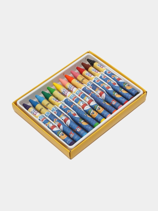 Pastellar yog'li Deli EC21000, 12 ranglar