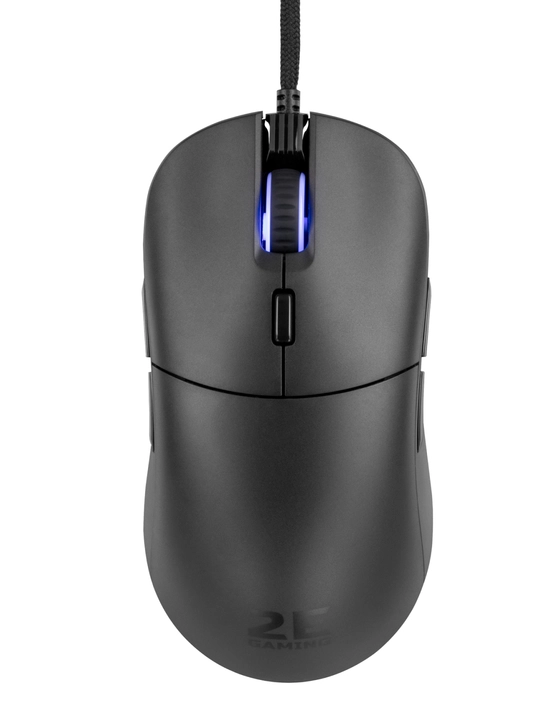 Simli oyin sichqonchasi 2E Gaming HyperDrive Pro RGB, ikki korpusli (2E-MGHDPR-BK)