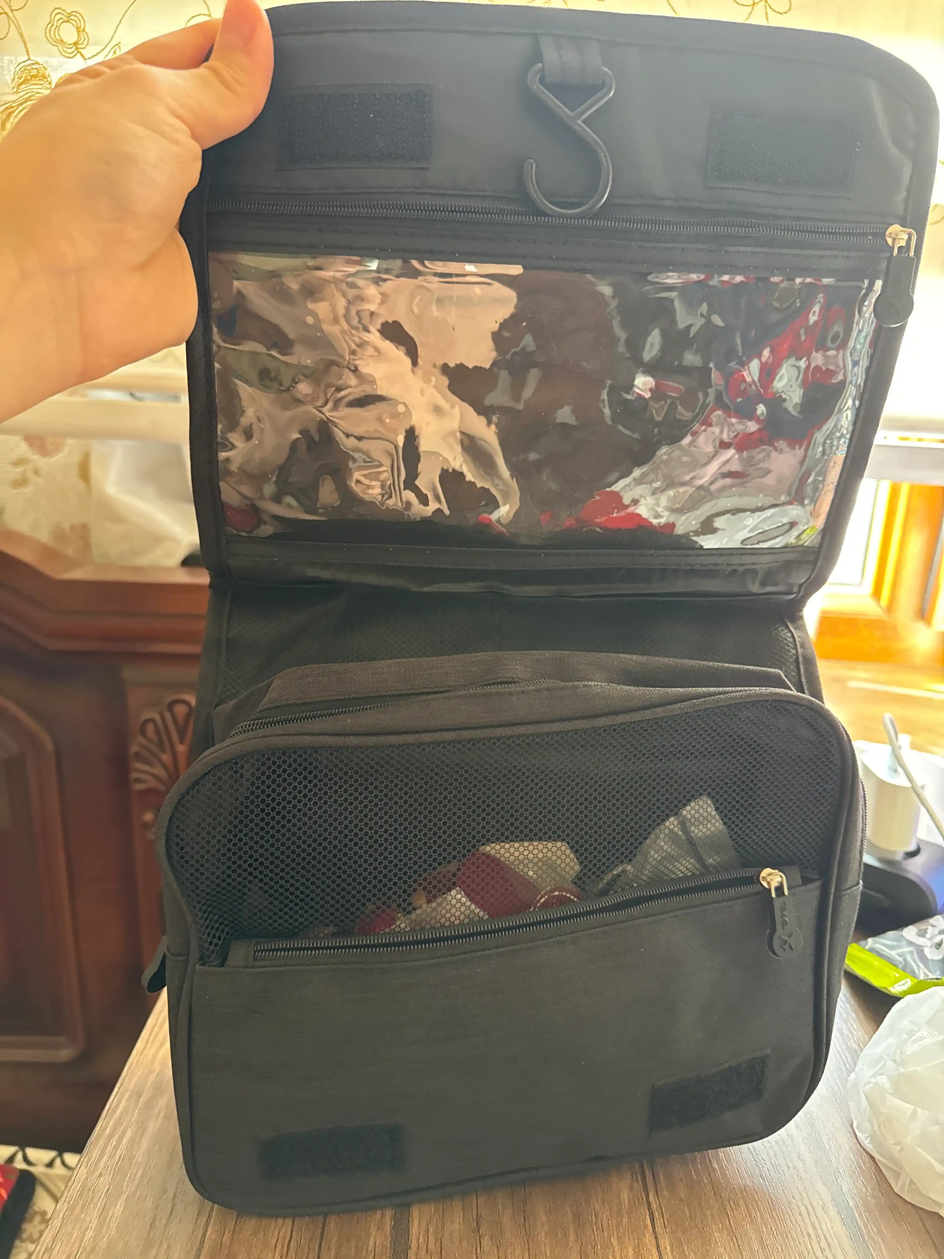 Kosmetik sumka, sayohat organayzer sumkasi, osilgan