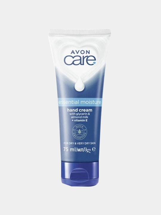 Qo'l kremi Avon, bodom suti va vitamin bilan, 75 ml