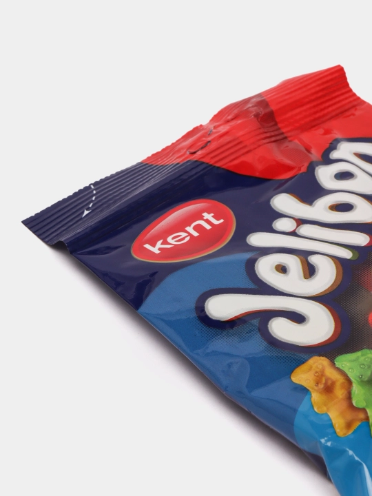 Жевательный мармелад Kent Jelibon Фрукты с плюшевым медведем 80gr