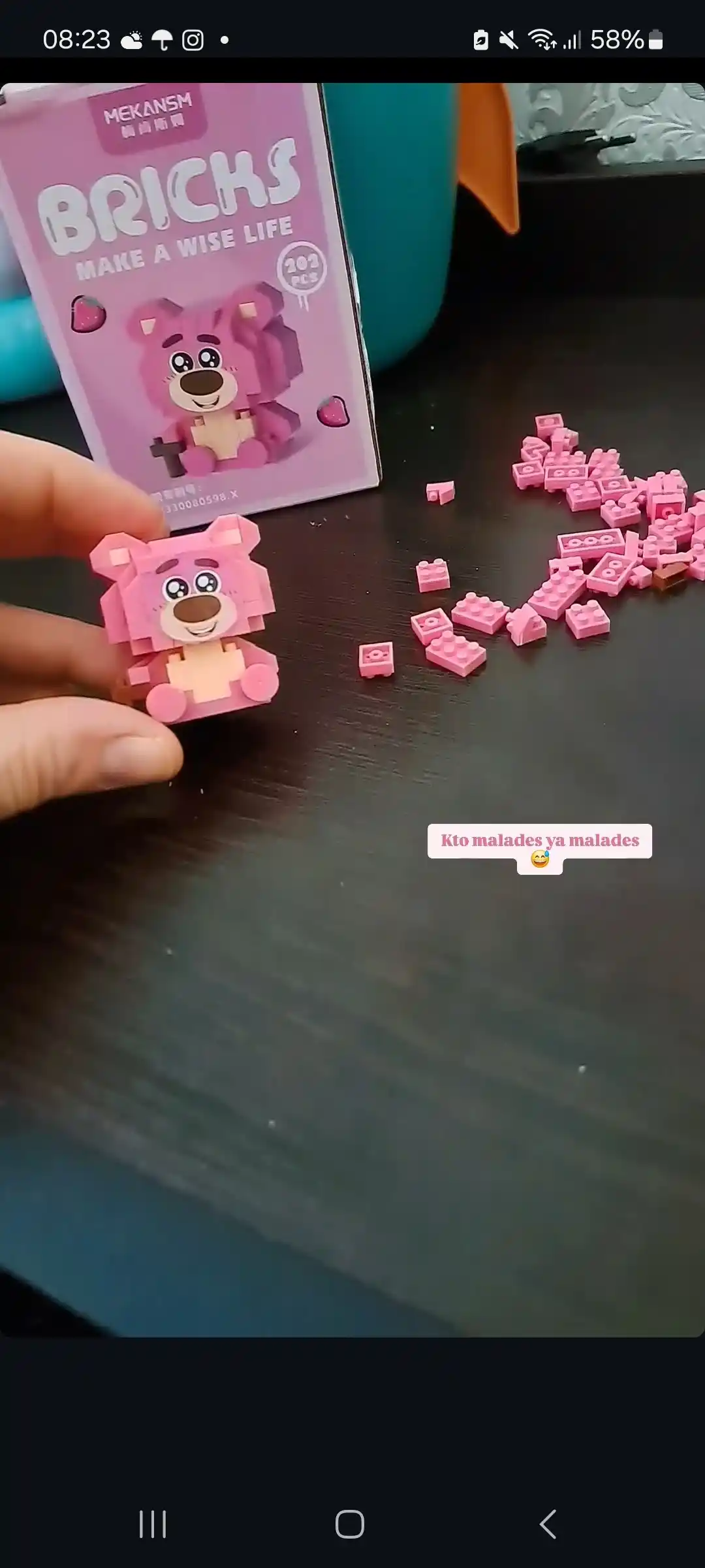 Лего мини конструктор 3D Hello Kitty, от Mekansm, игрушка Lego Disney