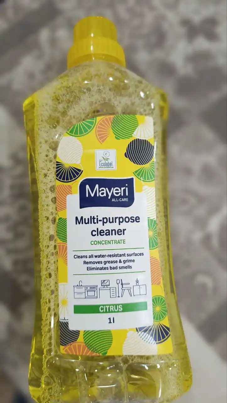 Чистящее средство Mayeri All-Care Цитрус, универсальное, концентрат, 1 л