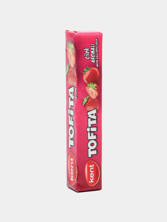 ИРИСКИ TOFITA КЛУБНИКА "TOFITA YUMI STRAWBERRY" 47G*20*12