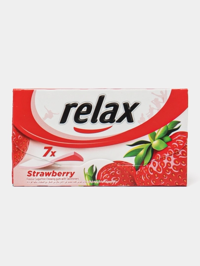 ЖЕВАТЕЛЬНАЯ РЕЗИНКА RELAX КЛУБНИКА .21*13,5 ГР./RELAX STRAWB 20 CA — LIBERTE-P103304