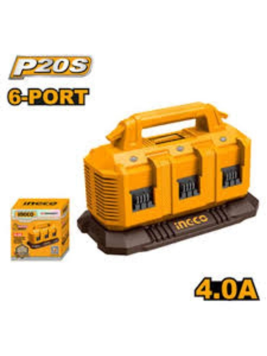 Zaryadlovchi INGCO SUPER INDUSTRIAL 6x20B 4A FCLI2064