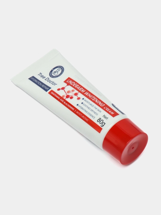 Qo'ltiq osti va samimiy joylar uchun oqartiruvchi krem, Tree Doctor, 80 g