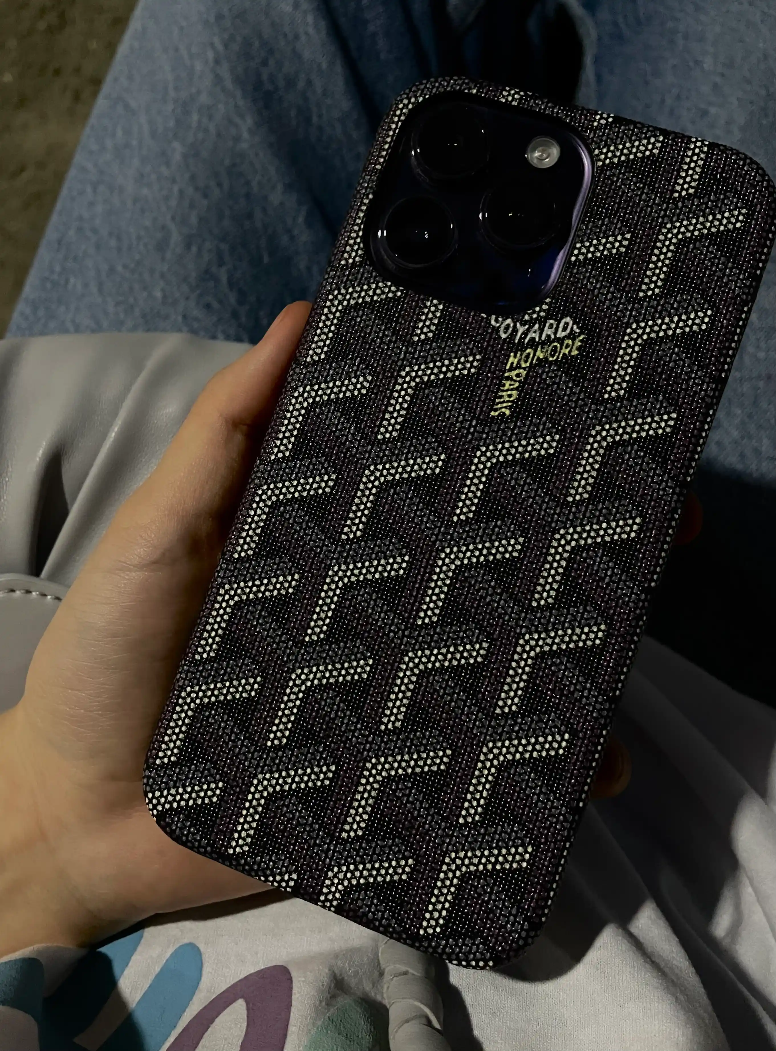 IPhone 14, 15, 16 Pro, ProMax, Plus uchun g'ilof Goyard