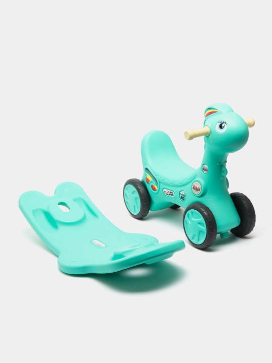 Детская качалка Динозавр, для детей от 1 года, THE REPUBLIC OF TOYS