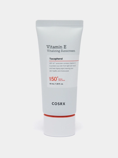 Восстанавливающий солнцезащитный крем, с витамином Е Cosrx Vitamin E, 50 мл