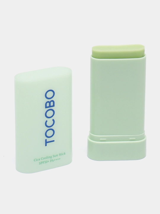 Солнцезащитный стик, Tocobo, Cica cooling, Cotton soft, Vita Waterproof, SPF50+ PA++++ 19 гр