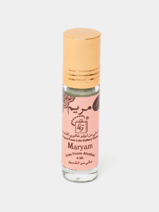 Yog'li atirlar, erkaklar va ayollar uchun MARYAM mushkambar rolikli uchi bilan,6 ml DUBAI