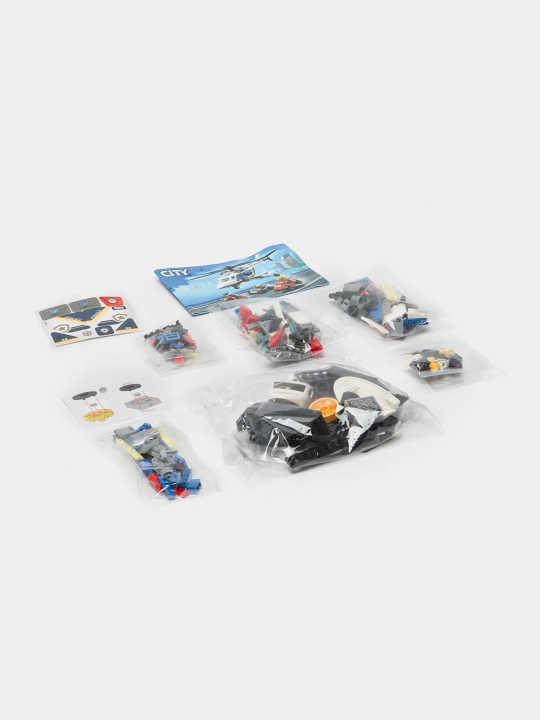 Cities va Overwatch konstruktori, Lego bilan mos keladigan, bolalar uchun o'quv o'yinchoq