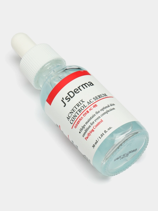Лечебная сыворотка с цинком от прыщей для проблемной кожи JsDerma Acnetrix Serum, 30 мл