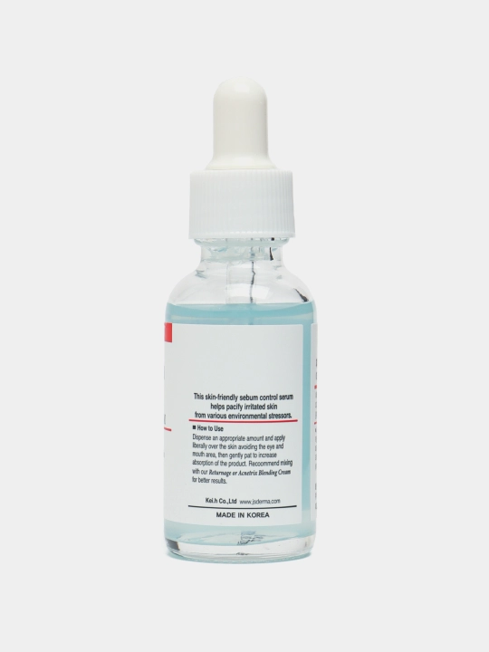 Лечебная сыворотка с цинком от прыщей для проблемной кожи JsDerma Acnetrix Serum, 30 мл