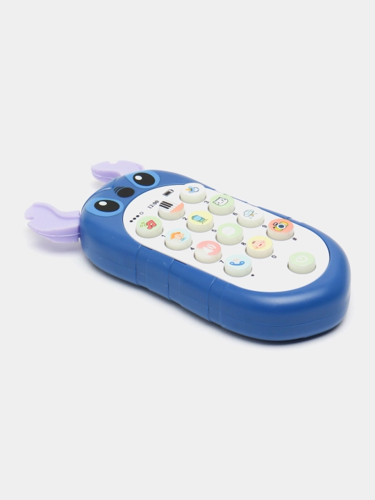 Игрушечный телефон с музыкой, развивающий, детский