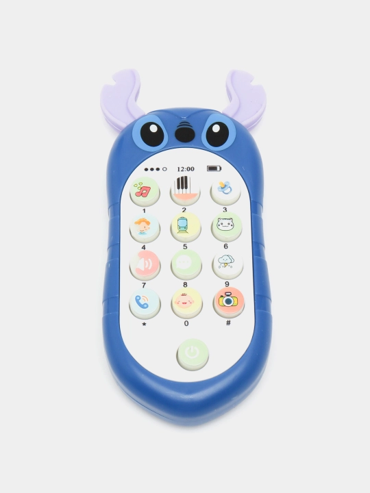 Игрушечный телефон с музыкой, развивающий, детский - 