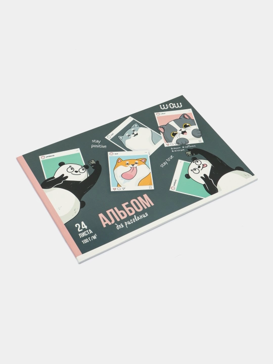Альбом для рисования на 16, 24, 30 и 40 страницах