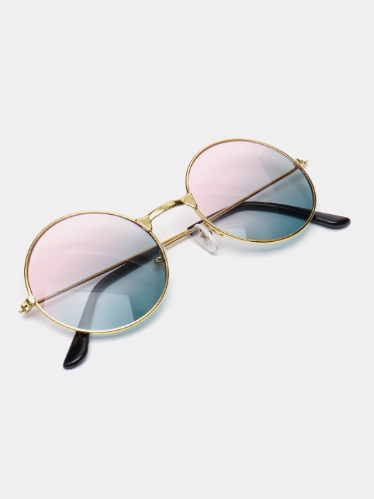 Очки солнцезащитные, в винтажном стиле, с УФ-защитой, унисекс