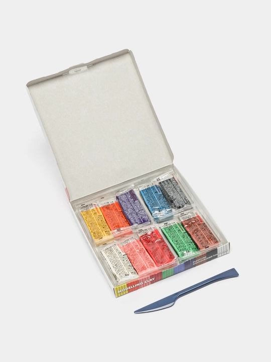 Plastilin Erich Krause, 10 rang, 180 gramm