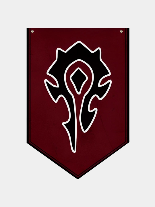 Qo'shin va World of Warcraft o'rda va ittifoq bayrog'i, 31*46 sm - 