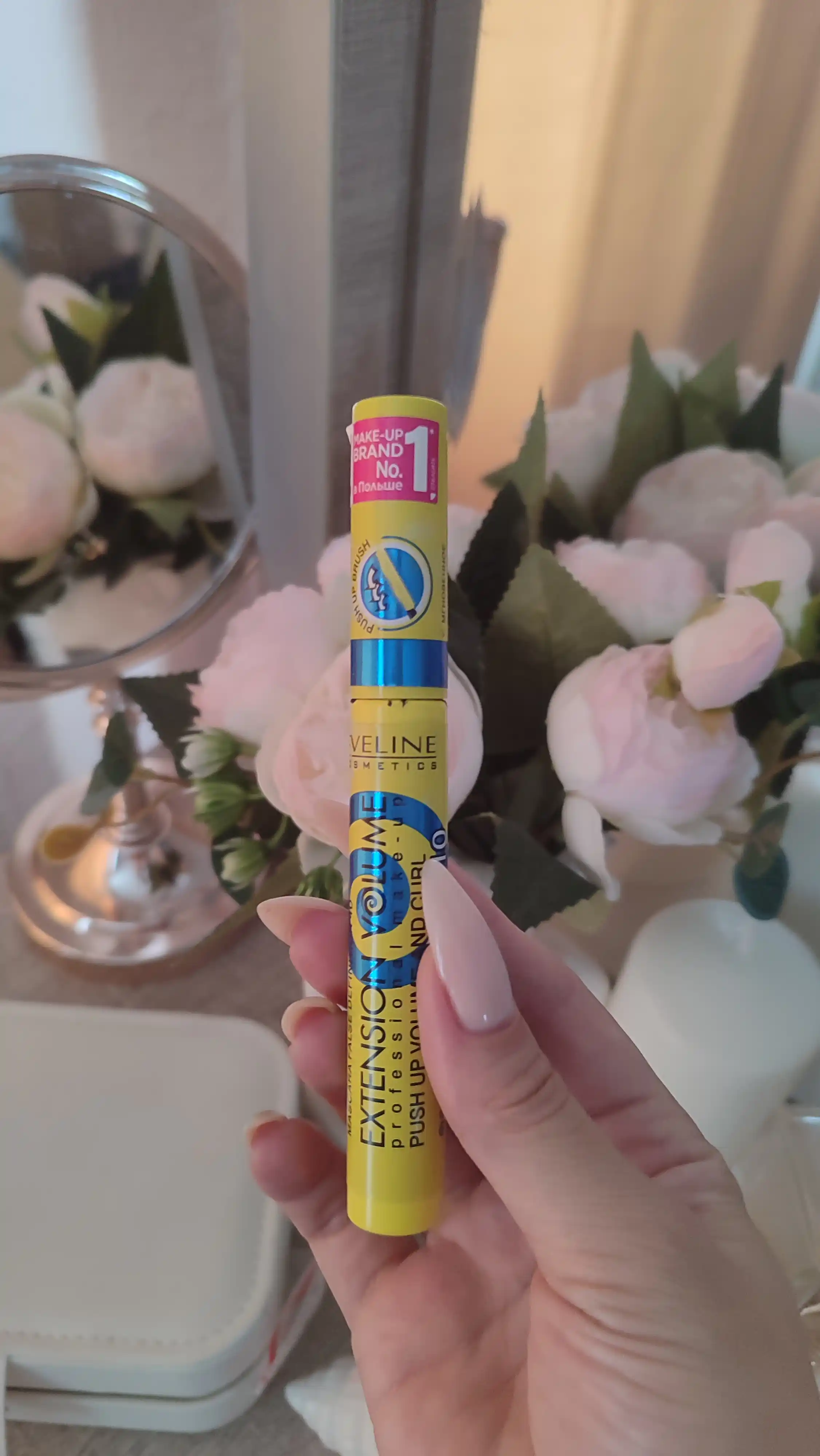 Тушь для ресниц Eveline Extension Volume, 10 мл