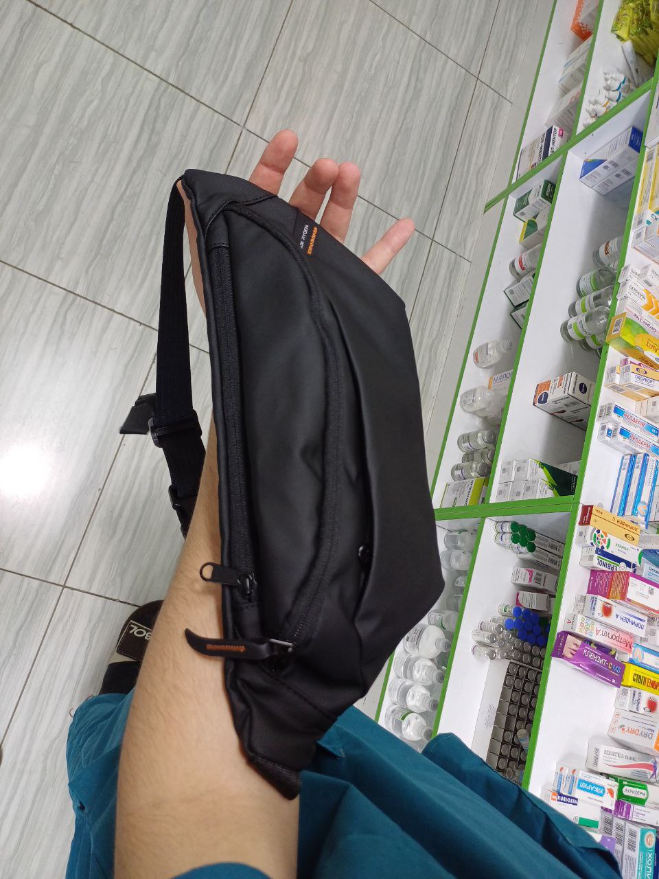 Yelkali sumka Mark Ryden MR615, kross bodi, bananka, erkaklar, ayollar uchun