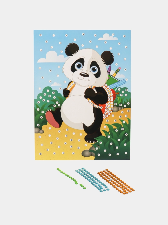 "Hobbius" MDS-05 Mozaika, 19,5 x 26,5 sm, № 06 Panda
