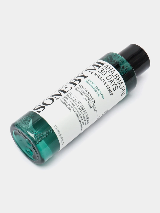 Тонер средство для проблемной кожи AHA BHA PHA, 30 Days Miracle Toner, ниацинамид, 150 мл