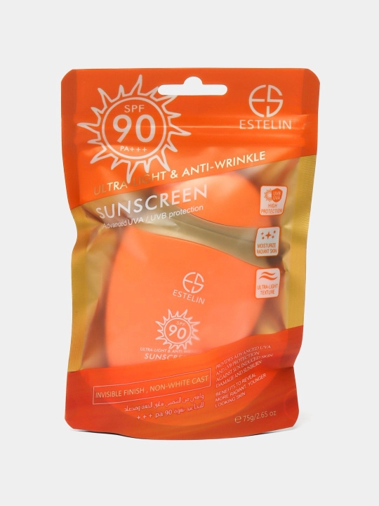 Ko'p maqsadli quyoshdan himoyalovchi kremi Estelin SPF 60 / 90 Pa+++