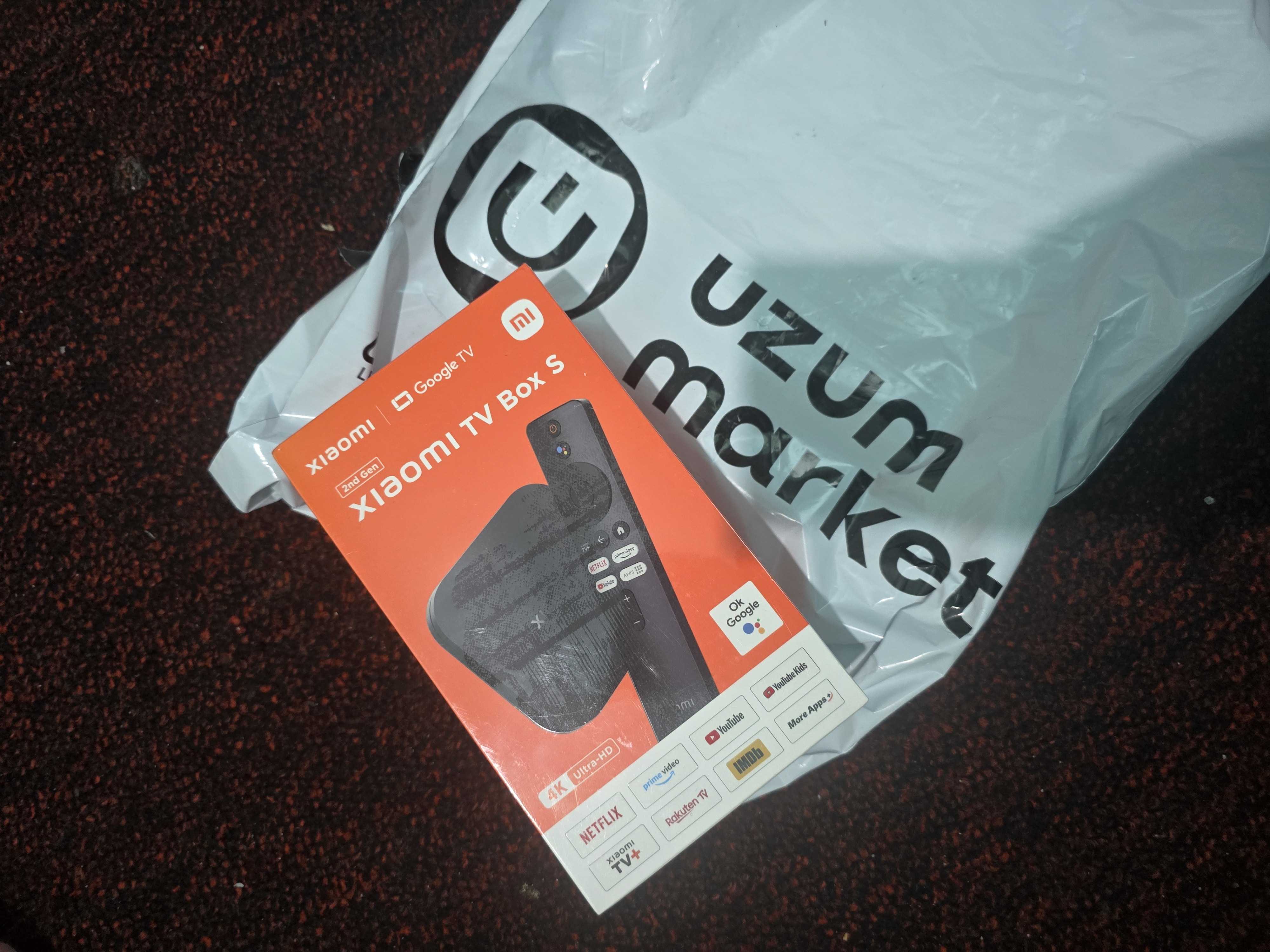 Приставка для телевизора Mi Box S 2nd Gen, Google TV GLOBAL
