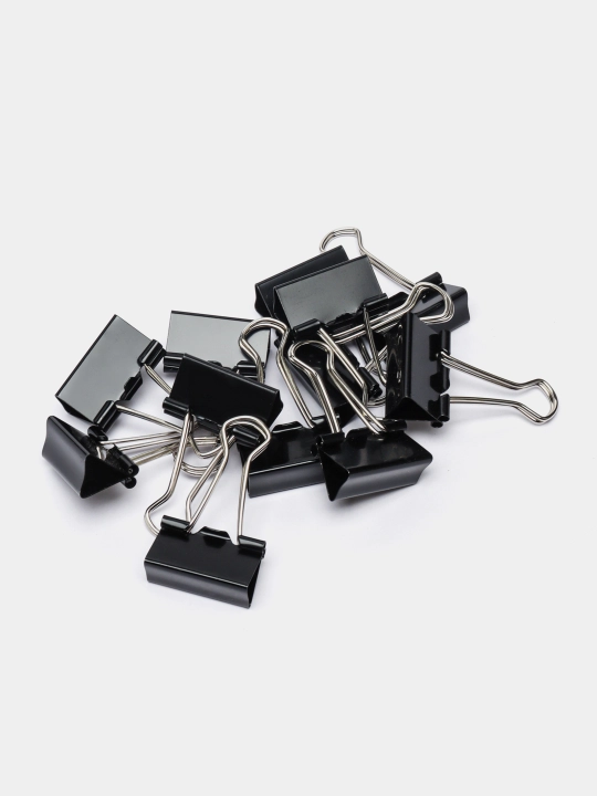 Qogoz qisqichi Binder clips 1pc, 3pc, 5pc
