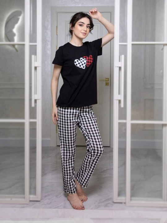 Ayollar uchun ikki qismli pijama - 