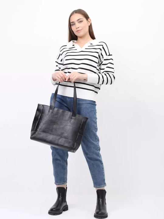 Ayollar sumkasi, katta, shopper, plyaj uchun, oqishga, ishga, A4 formati