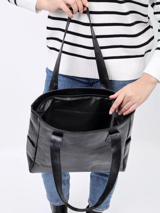 Ayollar sumkasi, katta, shopper, plyaj uchun, oqishga, ishga, A4 formati