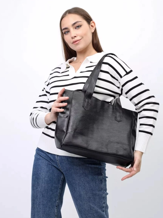 Ayollar sumkasi, katta, shopper, plyaj uchun, oqishga, ishga, A4 formati