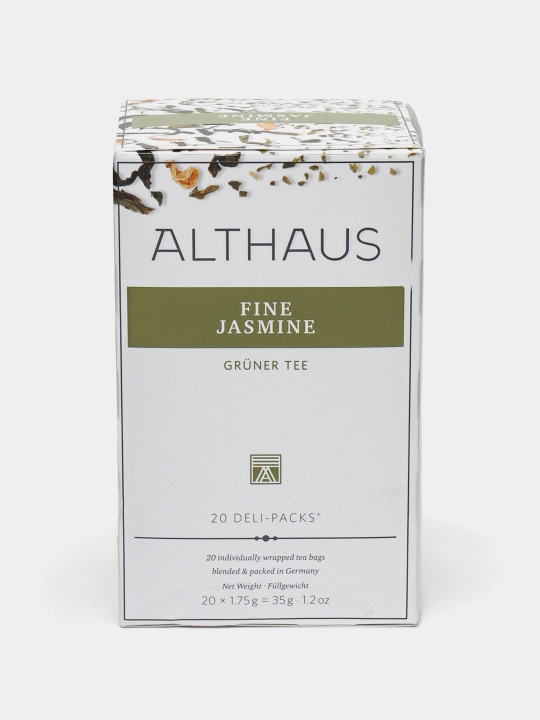 Пакетированный чай для чайников Althaus Deli Packs Jasmine Ting Yuan, 20 шт - 